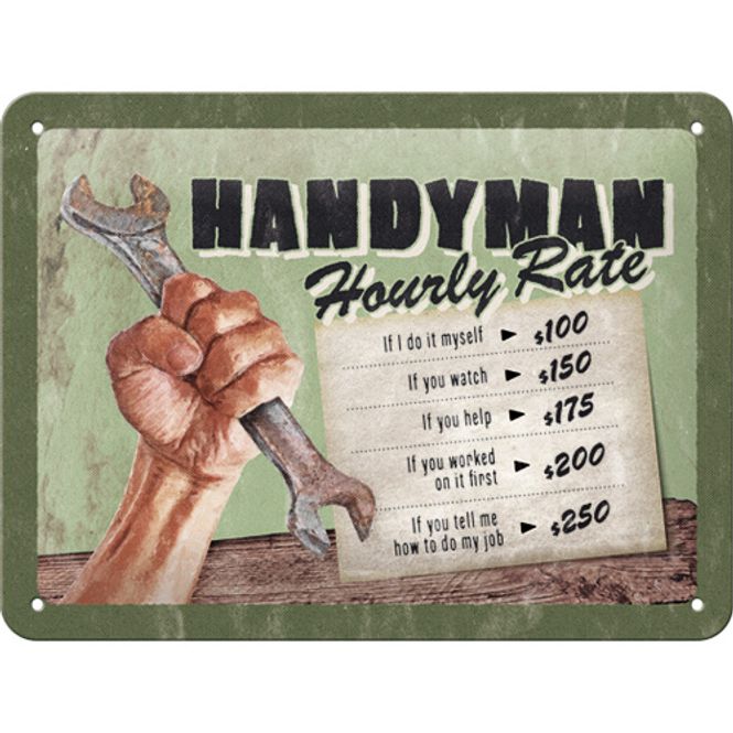 Hovedbilde Handyman Hourly Rate