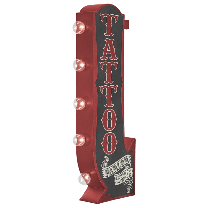 Hovedbilde Tattoo Parlor LED OTW Skilt