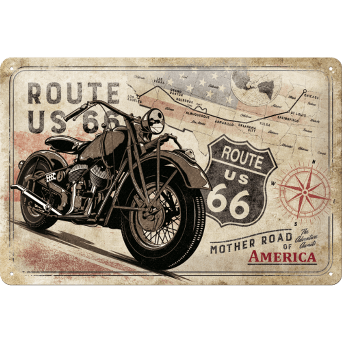 Hovedbilde Route 66 Bike Map