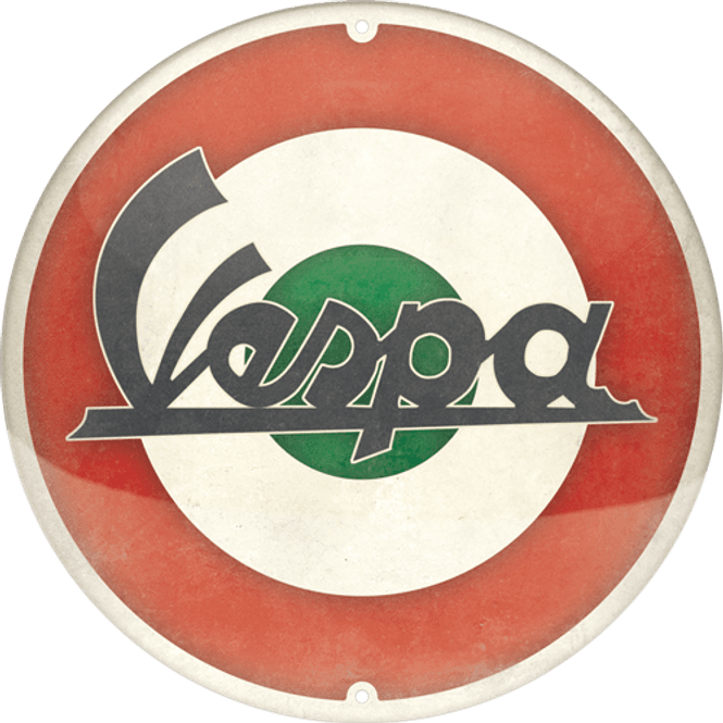 Hovedbilde Vespa - Logo Italian