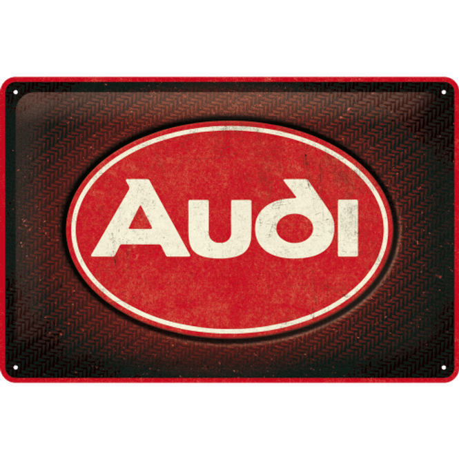 Hovedbilde Audi Logo Red Shine