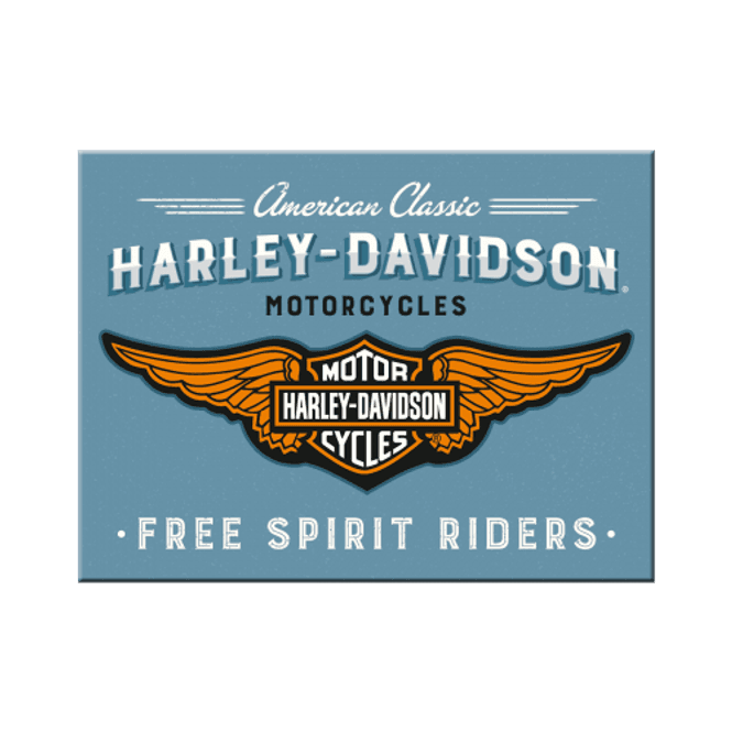 Hovedbilde Harley-Davidson Logo Blue