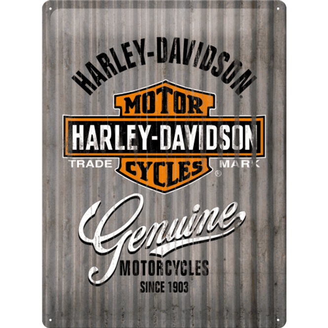 Hovedbilde Harley-Davidson Metal Wall