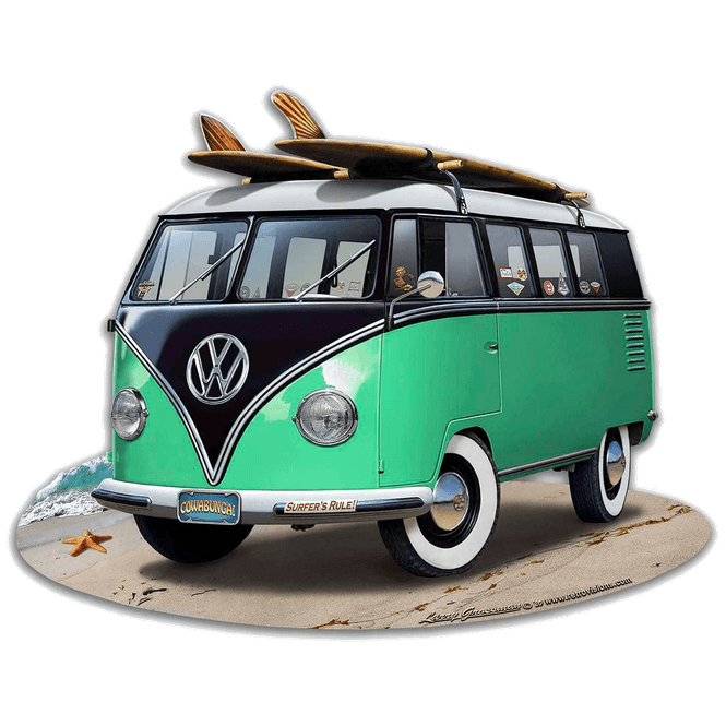Hovedbilde Volkswagen Bus Green