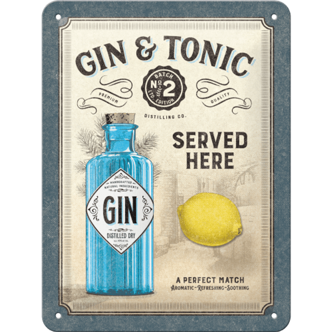 Hovedbilde Gin & Tonic Served Here