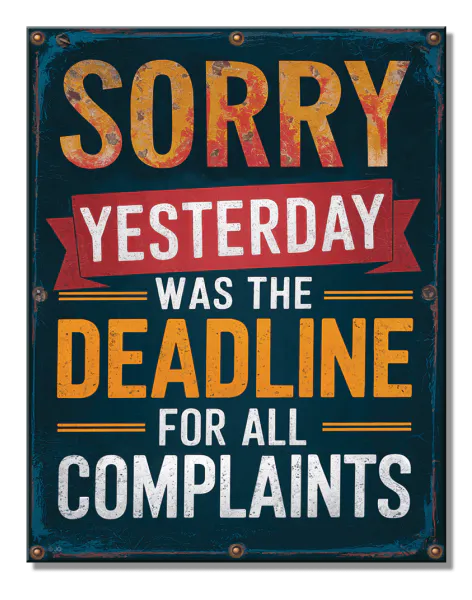 Hovedbilde Complaint