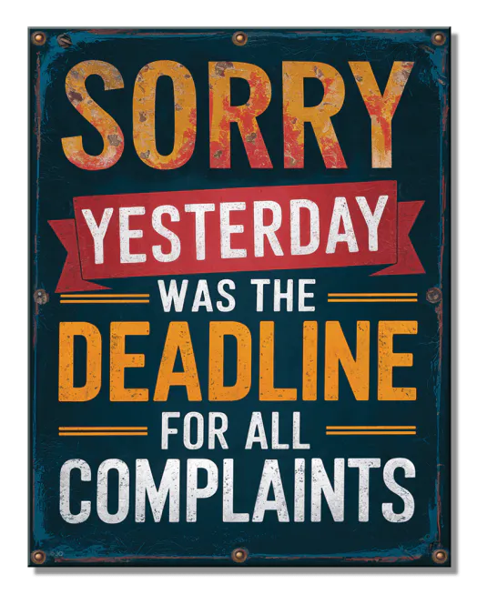 Hovedbilde Complaint