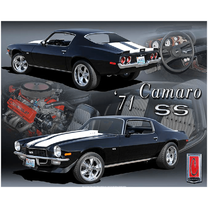 Hovedbilde 1971 Camaro SS Black